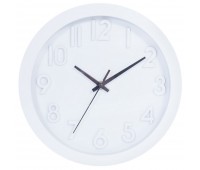 Часы настенные "Белые цифры" диаметр 25 см