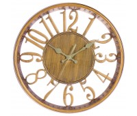 Часы настенные цвет бронзовый диаметр 31 см
