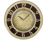 Часы настенные "Золото" цвет коричневый диаметр 31 см