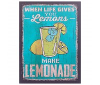 Картина на МДФ «Лимонад», 30х40 см