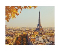 Картина на холсте 40х50 см «Осень в Париже»