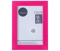 Рамка Inspire «Color», 10х15 см, цвет фуксия