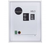 Рамка Inspire «Milo», 40х50 см, цвет белый