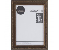 Рамка Inspire "Dorothy" цвет коричневый размер 21х29,7