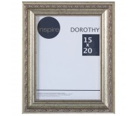 Рамка Inspire "Dorothy" цвет серебряный размер 15х20
