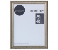 Рамка Inspire "Dorothy" цвет серебряный размер 30х40