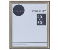 Рамка Inspire "Dorothy" цвет серебряный размер 40х50