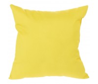 Подушка декоративная «Однотон» 40х40 см цвет желтый