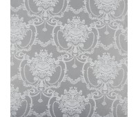 Ткань «Вензель» 1 п/м 280 см блэкаут цвет серый