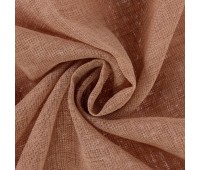 Ткань 1 п/м, «под лён», 285 см, цвет коричневый
