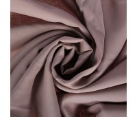 Ткань 1 п/м, вуаль, 285 см, цвет бежевый, серый