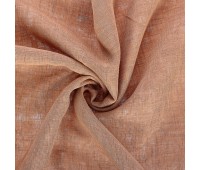 Ткань 1 п/м, «под лён», 285 см, цвет светло-коричневый