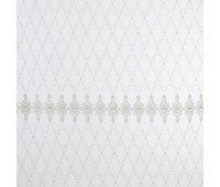Тюль с вышивкой на сетке «Элит» 1 п/м 290 см цвет кремовый