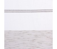 Тюль «Купон» велюр 280 см цвет серый