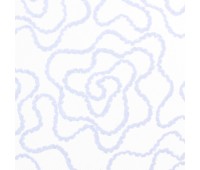 Тюль с вышивкой «Мороз» сетка 290 см цвет белый