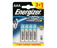 Батарейка алкалиновая Energizer Maximum AAA/LR06 3+1 шт.