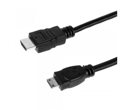 Кабель HDMI-mini HDMI 3D Oxion «Люкс» 1.8 м, ПВХ/медь, цвет чёрный