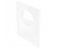 Решетка вентиляционная Вентс МВ 100 Кс, 182x252 мм, цвет белый