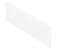Решетка дверная вентиляционная Вентс МВ 350, 368x130 мм, цвет белый