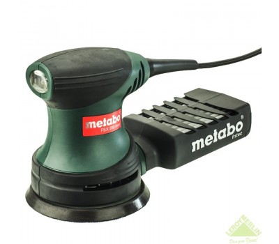 Эксцентриковая шлифовальная машина Metabo FSX 200 Intec, 240 Вт, 125 мм