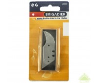 Лезвия для ножа трапециевидные Brigadier для точных резов, 5 шт.