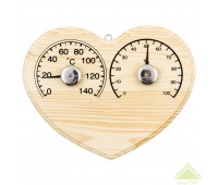 Термо-Гигрометр для сауны сердечко SN102