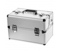 Ящик для инструмента Dexter 365х225х250 мм, алюминий/ДВП, цвет серебро