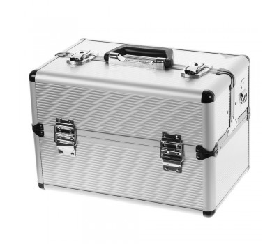 Ящик для инструмента Dexter 365х225х250 мм, алюминий/ДВП, цвет серебро