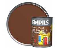 Эмаль ПФ-115 Empils PL цвет коричневый 0.9 кг
