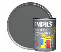 Эмаль ПФ-115 Empils PL цвет серый 0.9 кг