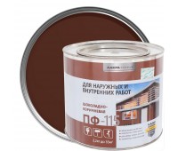 Эмаль ПФ-115 Лакра DIY цвет шоколадно-коричневый 2.2 кг