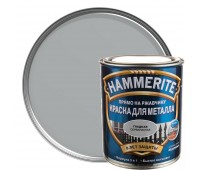 Краска гладкая Hammerite цвет серебристый 0.75 л