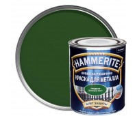 Краска гладкая зелёный лист Hammerite 0.75 л