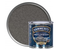 Краска молотковая Hammerite цвет серый 0.25 л