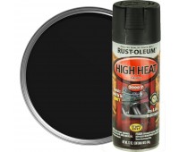 Краска аэрозольная Rustoleum (до 1093 градусов) цвет чёрный 0.34 кг