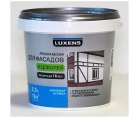 Краска для фасадов и цоколей Luxens база А 0.9 л