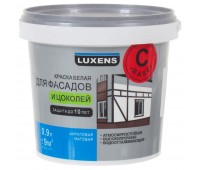 Краска для фасадов и цоколей Luxens, 0.9 л, цвет прозрачный