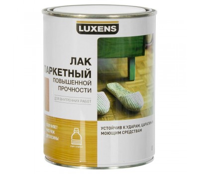 Лак паркеный Luxens алкидно-уретановый полуматовый цвет тик 0.75 л