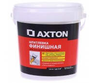 Шпатлёвка финишная Axton для влажных помещений 1,5 кг