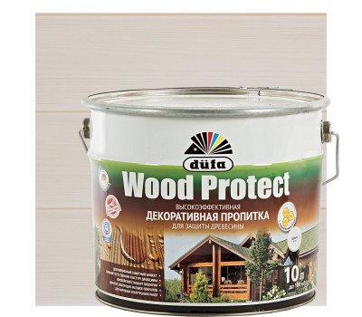 Антисептик Wood Protect цвет белый 10 л