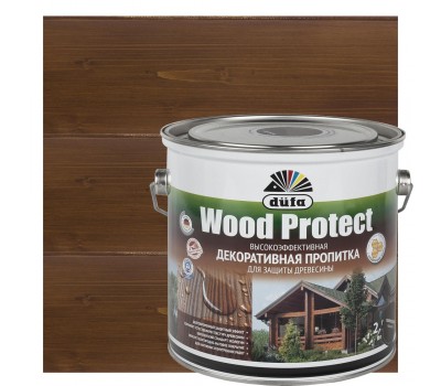 Антисептик Wood Protect цвет палисандр 2.5 л