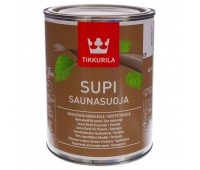 Лак для сауны акриловый Tikkurila Supi Saunasuoja 0.9 л