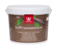 Лак для защиты бани акриловый полуматовый Tikkurila Supi Saunasuoja 9 л