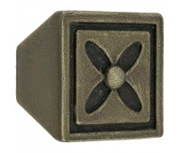 Ручка-кнопка Kerron RK-082-OAB цвет оксидированная бронза