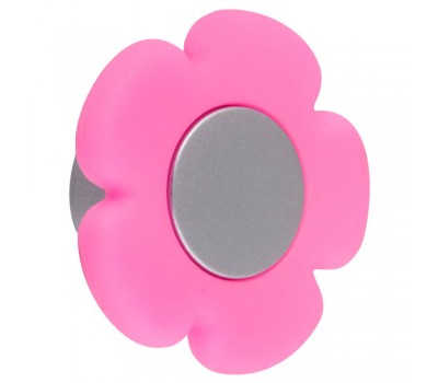 Ручка кнопка В-052 000 цвет сатин/розовый