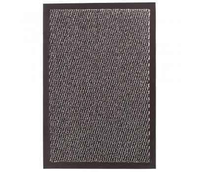 Коврик «Step» полипропилен 40x60 см цвет серый