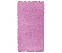Ковёр Shaggy Ultra 0.8х1.5 м полипропилен цвет розовый