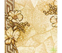 Дорожка ковровая «Лайла де Люкс 50005-22» полипропилен 1 м цвет бежевый