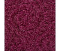Ковровое покрытие «Калинка Роза 18» войлок 3 м цвет пурпурный