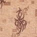 Дорожка ковровая "Линда 170" войлок 1 м цвет коричневый